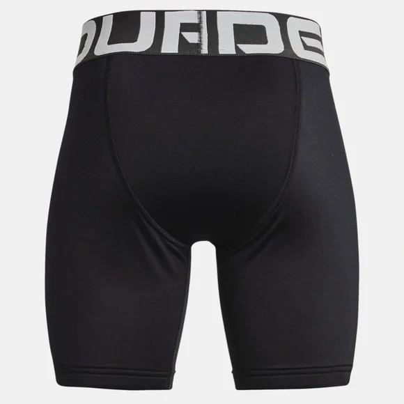 Under Armour Kids Black Performance Shorts - Picture 2 of 5